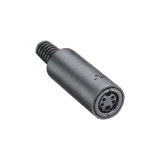 Minijaturni okrugli konektor br. polova=8 utičnica, ravnaMJ-372/8 Lumberg