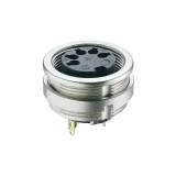 Ugradbeni ženski konektor, sukladne sa DIN, br. polova=8