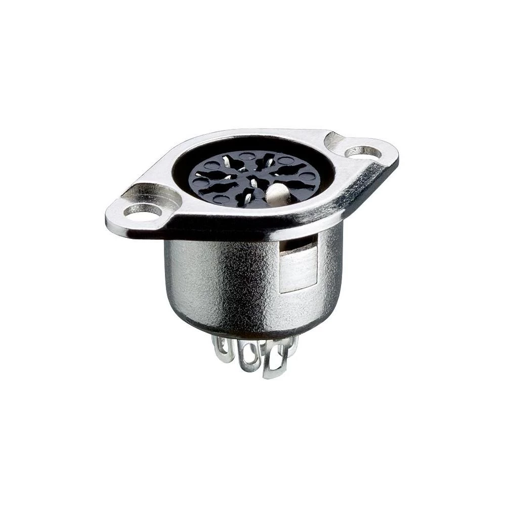 Ugradbeni DIN-utikač sa zatvaračem br. polova=3 slika