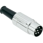 DIN ugradbena utičnica sa zatvaračem, br. polova: 5 0208023BKL Electronic