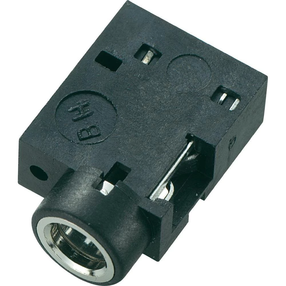 Ugradbeni banana konektor 3,5 mm, verzija za štampanu pločicu90 stepeni, br. pol slika