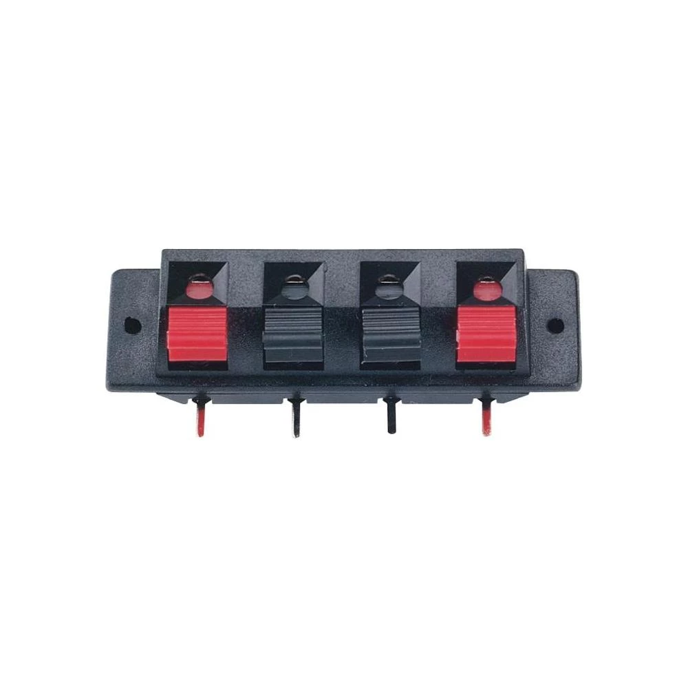 Priključak za zvučnik s spojkami s priključnimi letvami br.polova=4 slika
