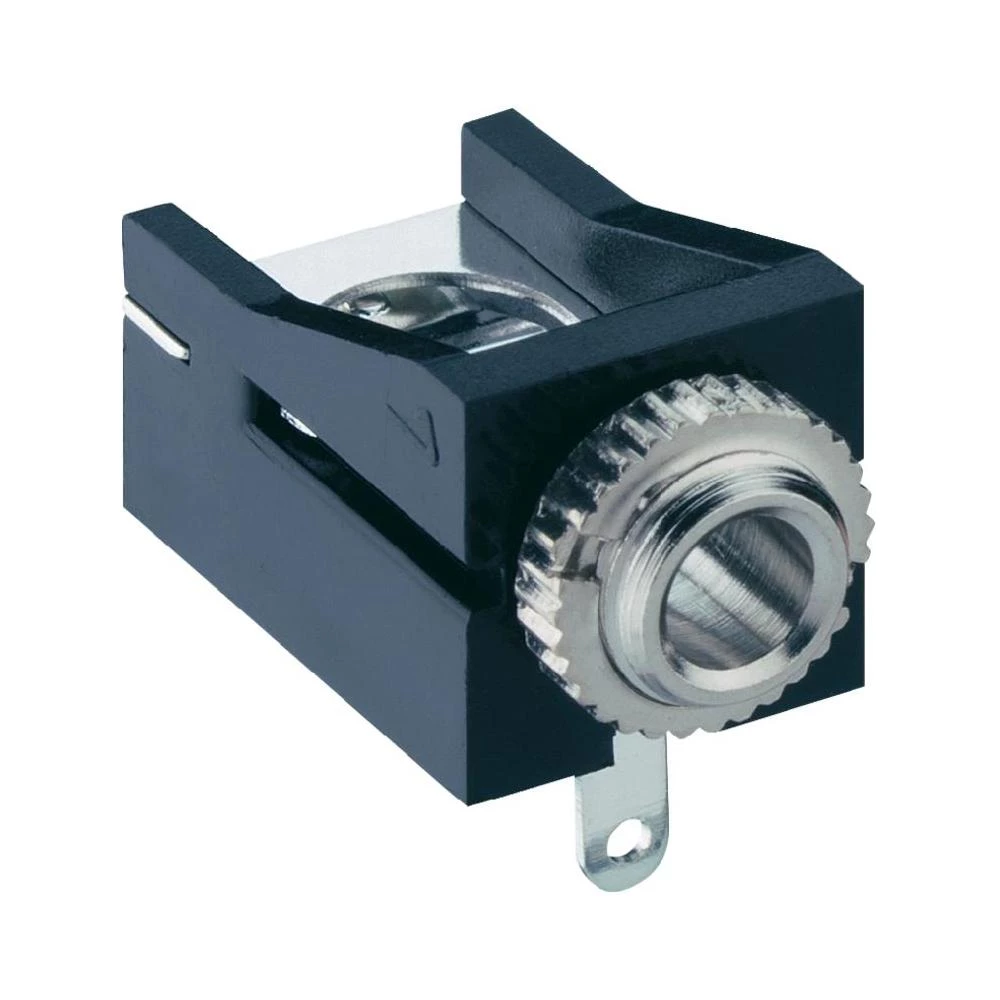 Ugradbeni banana konektor, 3,5 mm ugaona br. polova=2/mono 1503 12 Lumberg slika