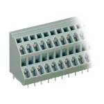 Dvorazinske kleme za štampanu pločicu, serije 736 736-106, raster: 5 mm, 21 A, s