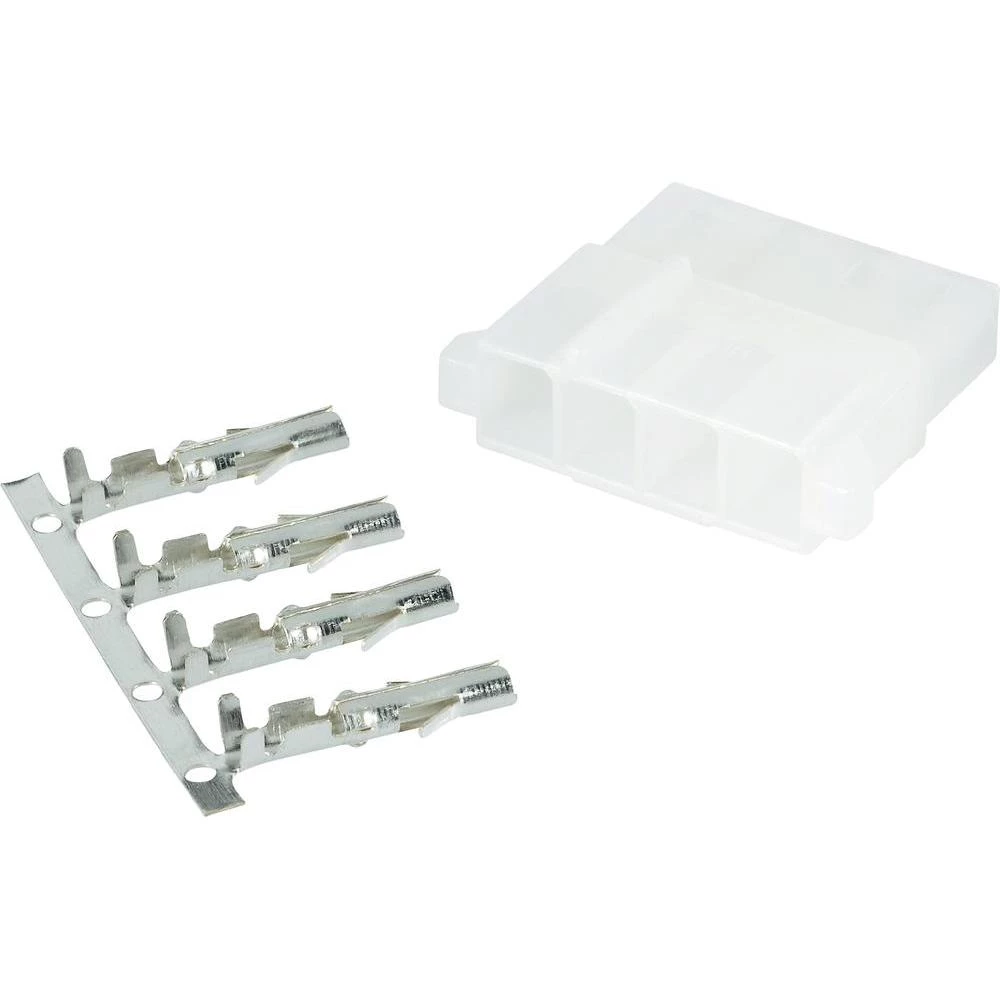 Utikač za napajanje računala 13,33 cm ženski konektor br. polova=4 slika