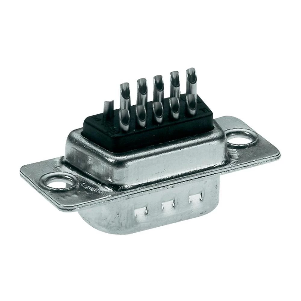 D-SUB High Density 180 stup. lemljenje, br. polova: 44,utič,ravno lemljenje, HDT slika