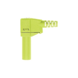 Sigurnosni utikač SLS425 4 mm zeleno-žuti priklop 22.2667-20 MultiCont slika