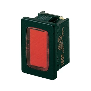 Upozoravajuća sijalica 230 V/AC erije 1800 230 V/AC 1807.1102, crvena slika