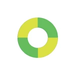 Podložka za označavanje u boji6 mm zeleno-žuta 14.5010 MultiContact