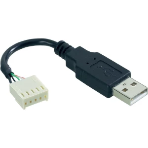 Kabeli za povezivanje USB TIPA 4-polni crna ESKA slika