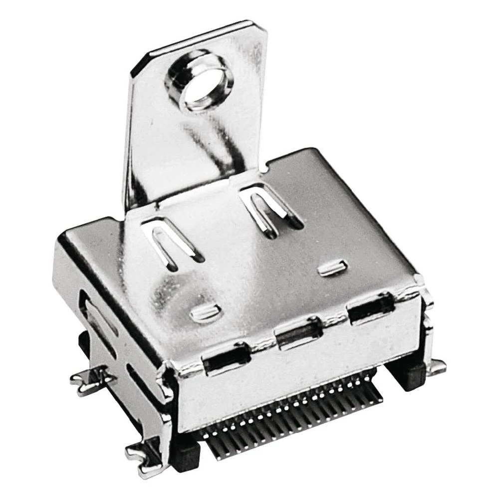 Ugradbeni ženski konektor, združljiv s HDMI SMD-montaža slika