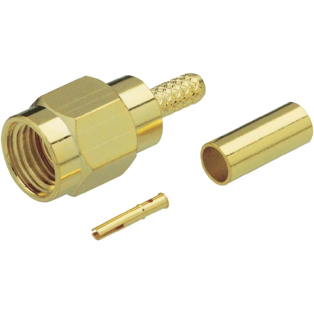SMA reverzni KRIMP utikač RG 174pozlaćen slika