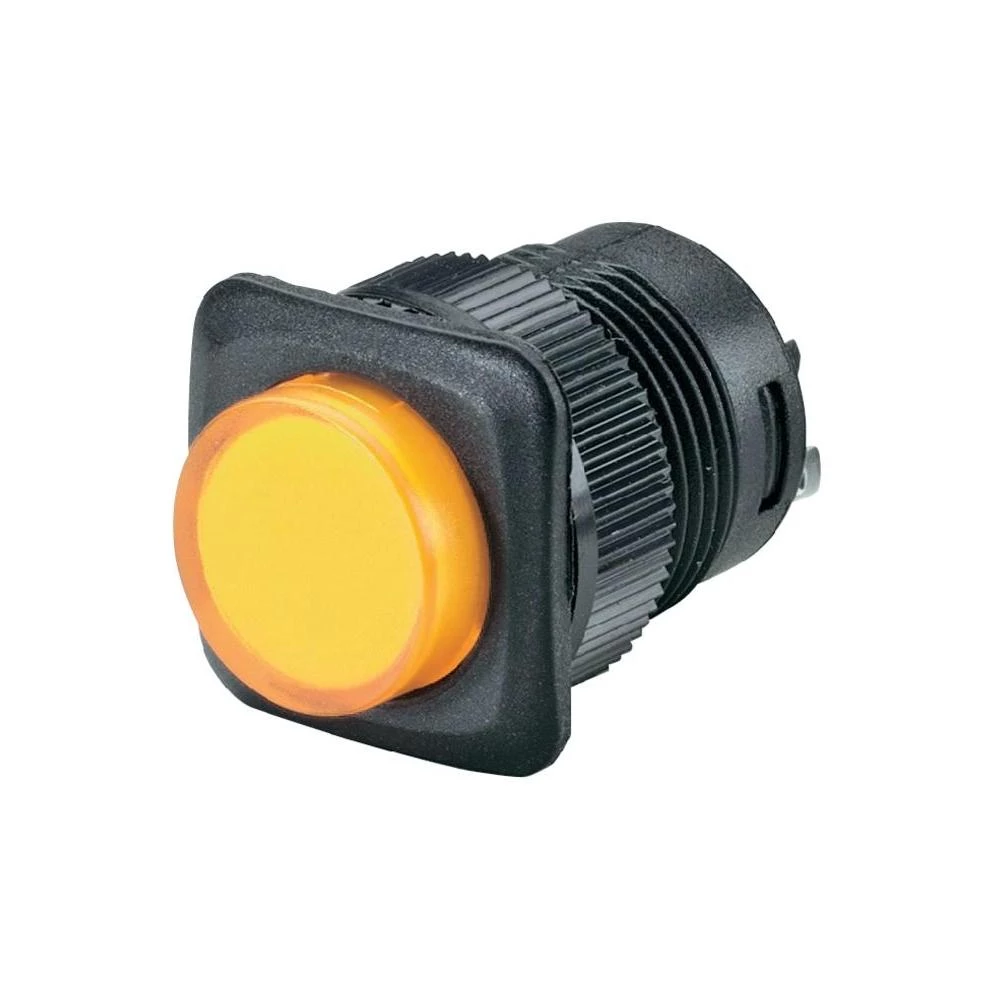 SCI Tlačna tipka R13-508 R13-508BL-05YL žuta 1 x isklop/uklop 250 V/AC 1.5 A slika