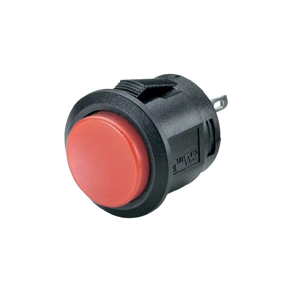 SCI Tlačna tipka 250 V/AC 1,5A R13-523B-05RT 1 x isklop/uklop slika