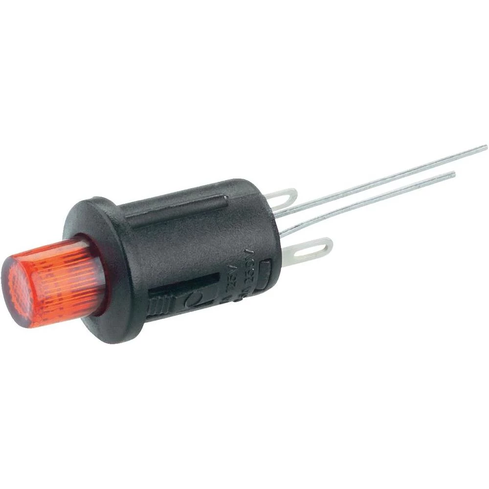 SCI Tlačna tipka 250 V/AC 0,5A osvjetljenja R13-529ALRT 1xisklop/(uklop) slika