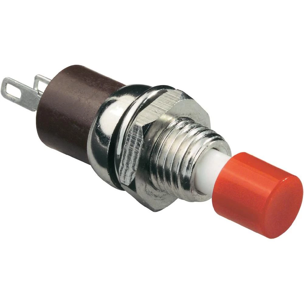 SCI Minijaturna tipka 250 V/AC1,5 A R13-24B1-05 crvena 1 x uklop/(isklop) slika