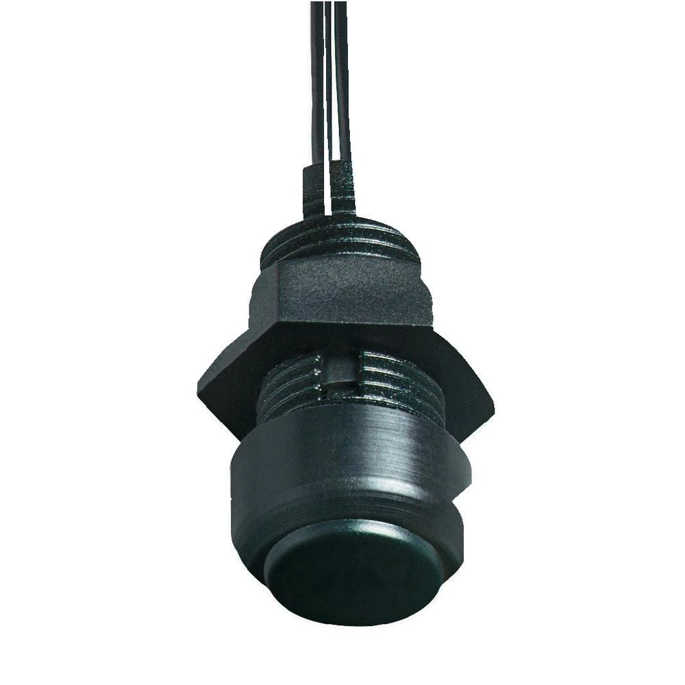 Elobau tipka serije 145 145MT00A-crna 1 uključni kontakt 48VDC/AC 0.5 A slika