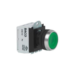 BACO prekidač s dugmeom, trojnim adapterom i kontaktnim elementom L21AA02M slika