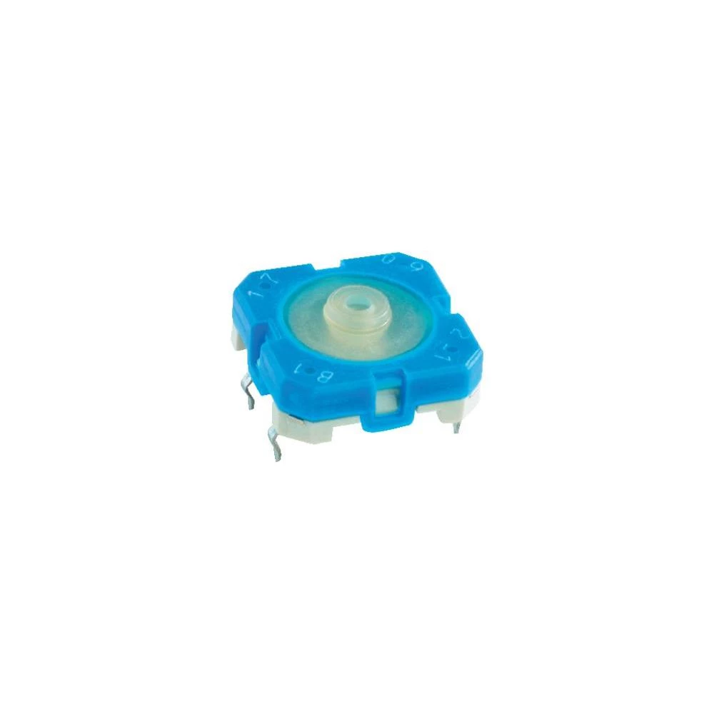 RAFI Tipka RACON 12 0,02 - 42V/DC/AC 0,01 - 100 mA 114001502 1x isklop/(uklop) slika