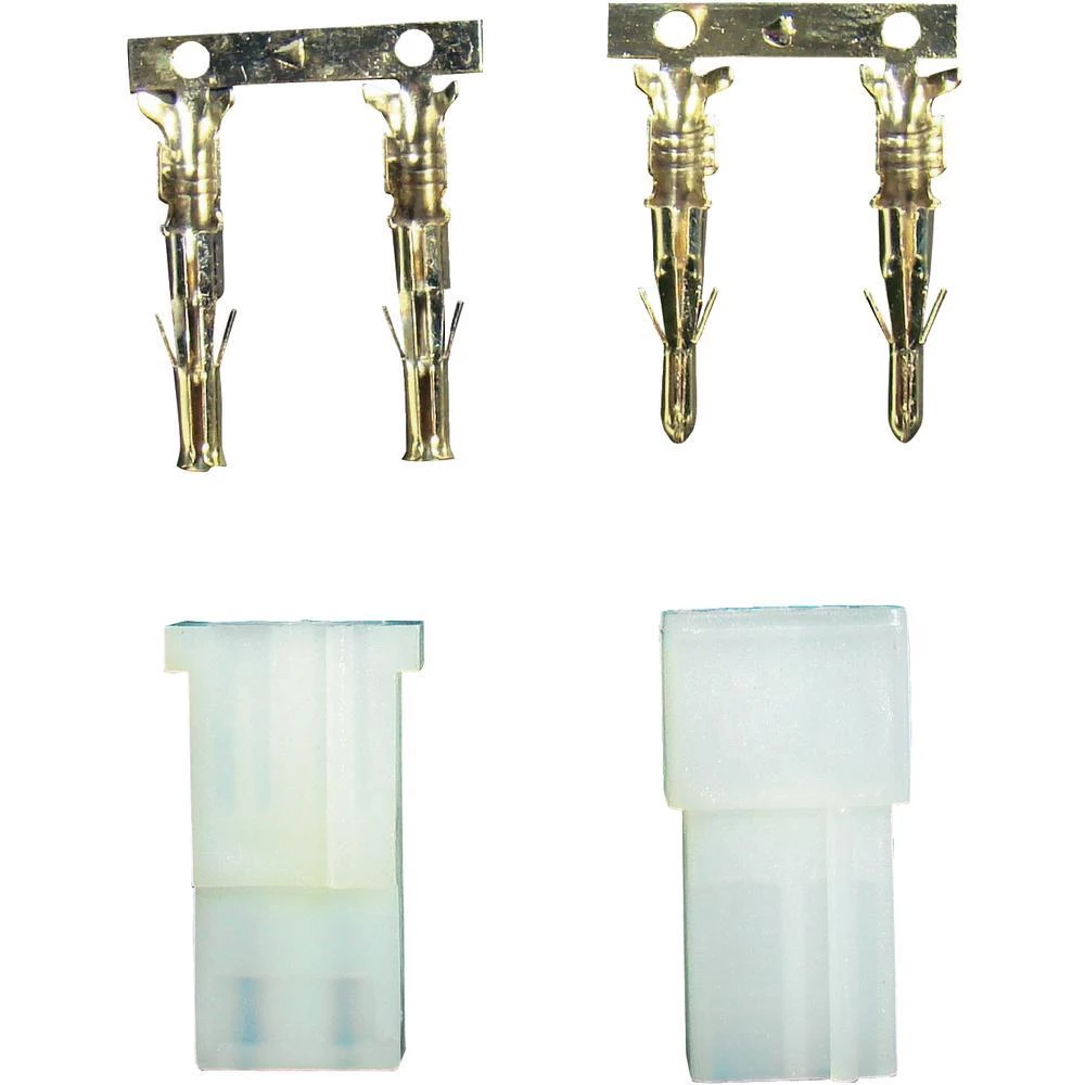 Modelcraft AMP utikač i utičnica sa po 1 pozlaćenim kontaktom slika