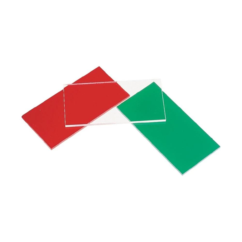 Akrilno staklo prozirno zeleno tonirano slika