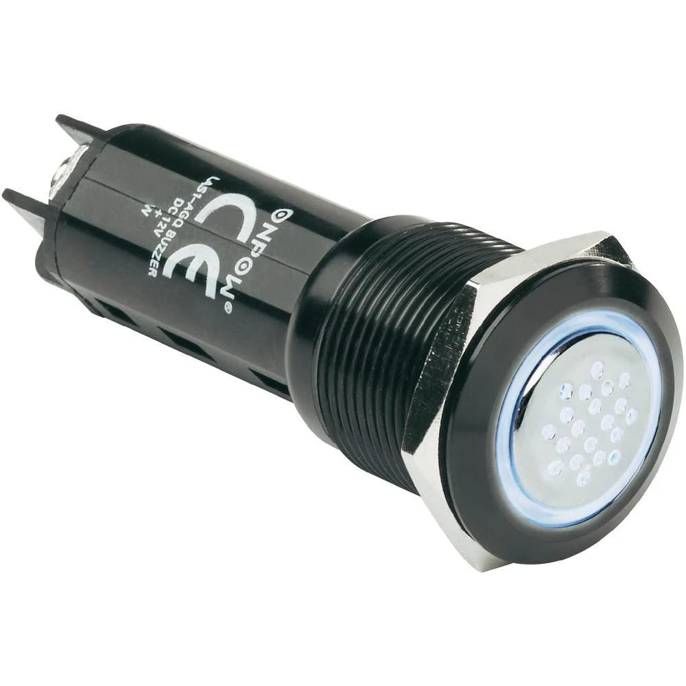 Akustički signalizator, glasnoća:80 dB, 12 V/DC slika