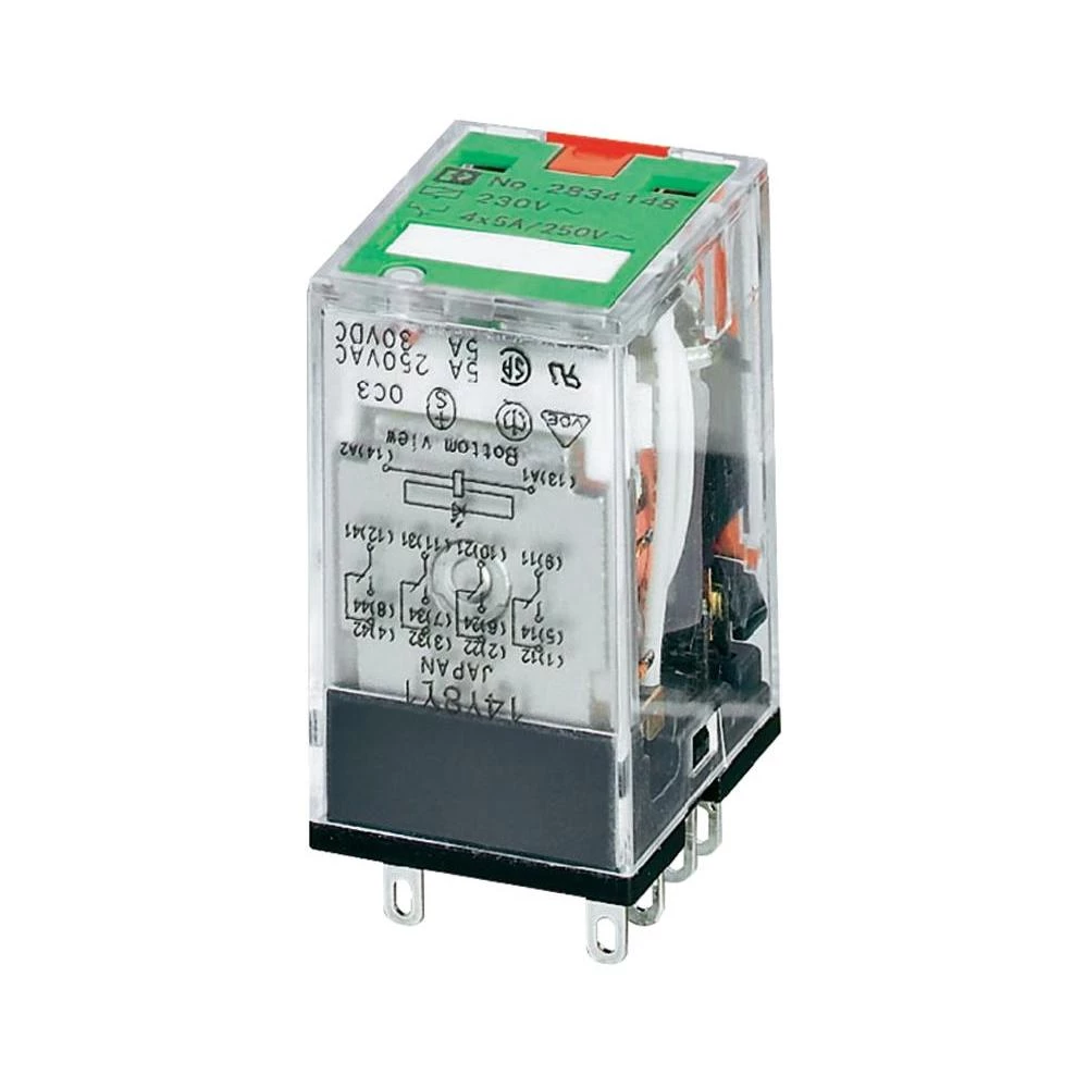 Utični relej REL-IR/L- 24AC/4X21 AU Phoenix Contact slika