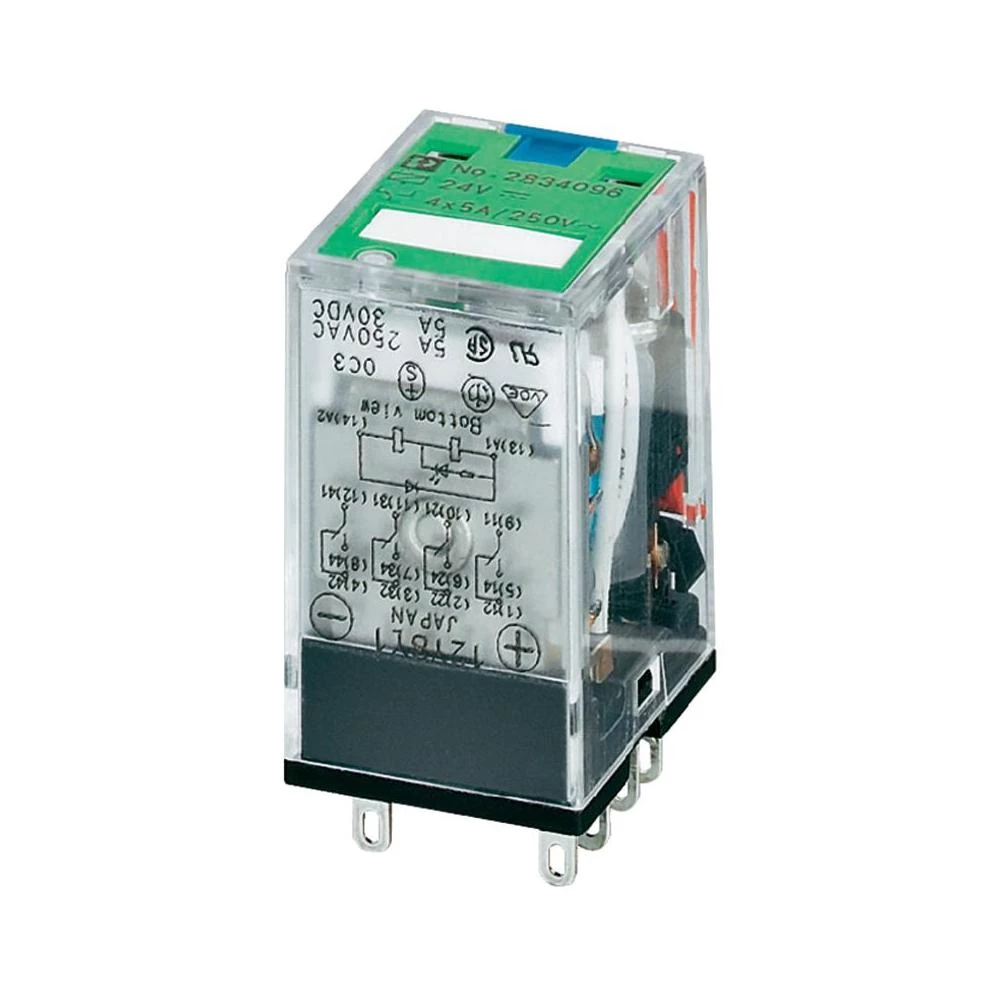 Utični relej REL-IR/LDP-24DC/4X21AU Phoenix Contact slika