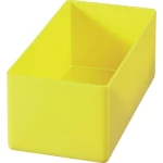 Plastični ulošci za kutije, vanjske mjere: 108 x 54 x 45 mm,žute boje