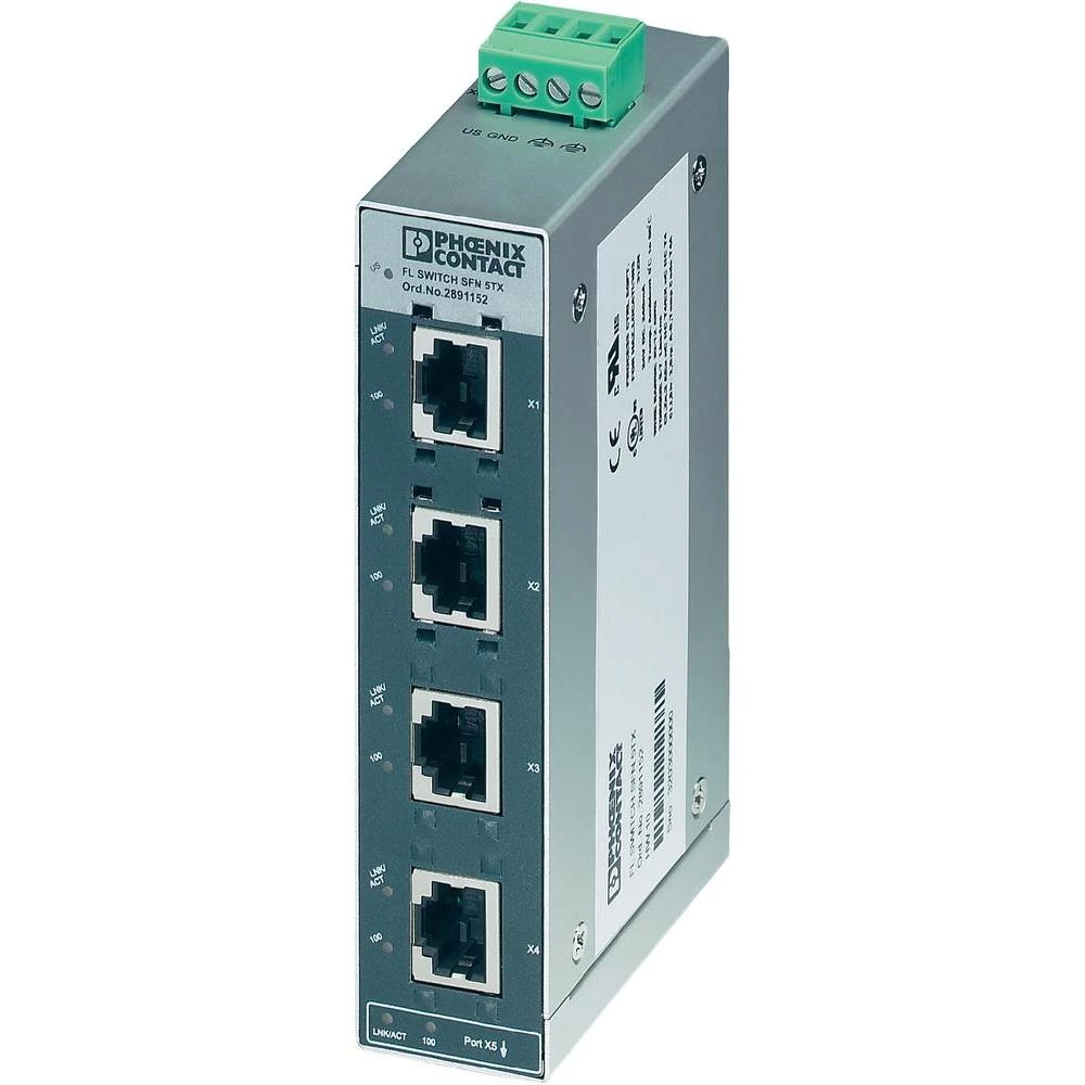 Ethernet sklopka Phoenix Contact Factory Line 2891152, 18-30,2 V/DC, br. Etherne slika