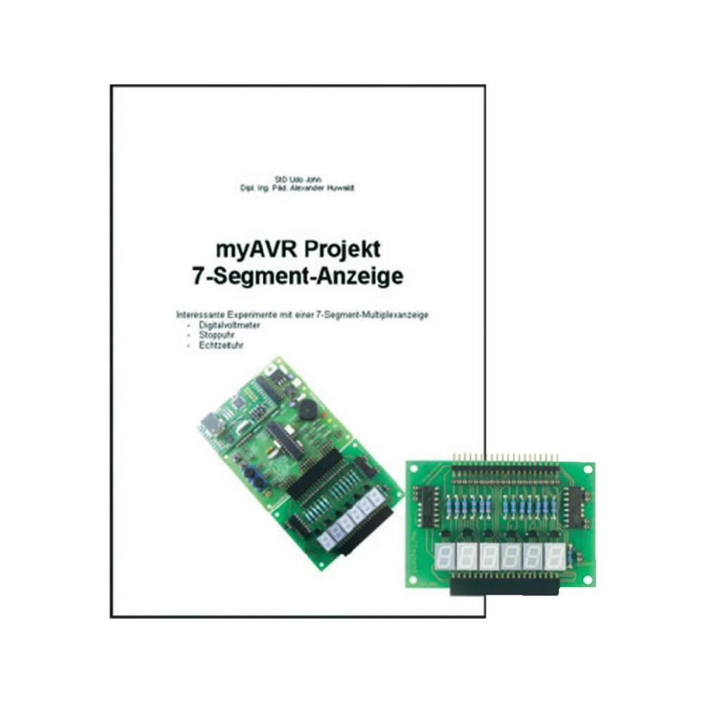 7-segmentni pokazivač myAVR Projekt slika