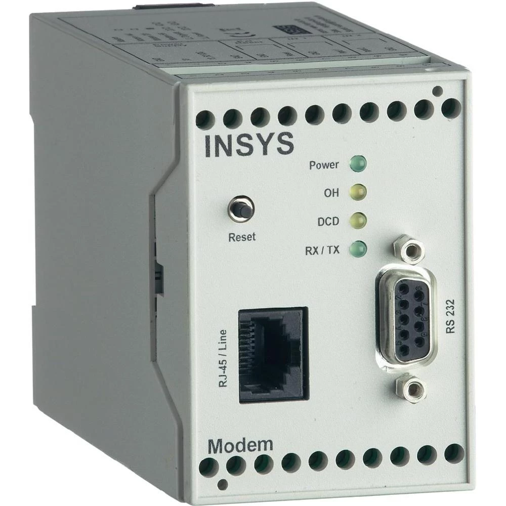 Modem Insys, 56k, 4.x, 10-60 V/DC, brzina prijenosa: maks. 56 Kbit/s, Sučelje: 1 slika