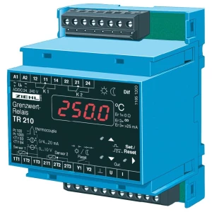 Elektronski nadzornik i regulator temperature Ziehl TR 210 24 - 240 V DC/AC slika