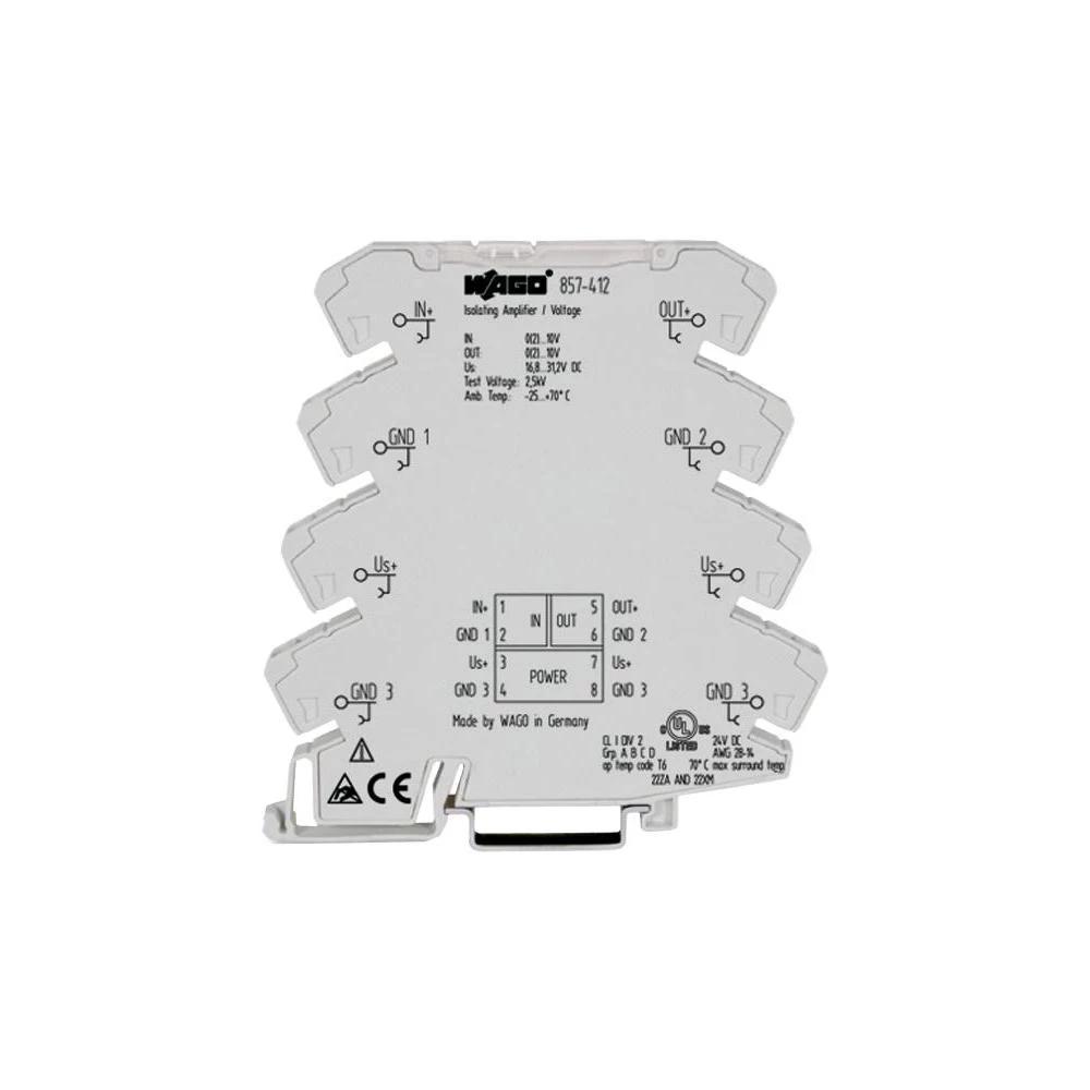 WAGO pojačalo izolacije, izvorna tipska oznaka proizvođača=857-400 03 slika
