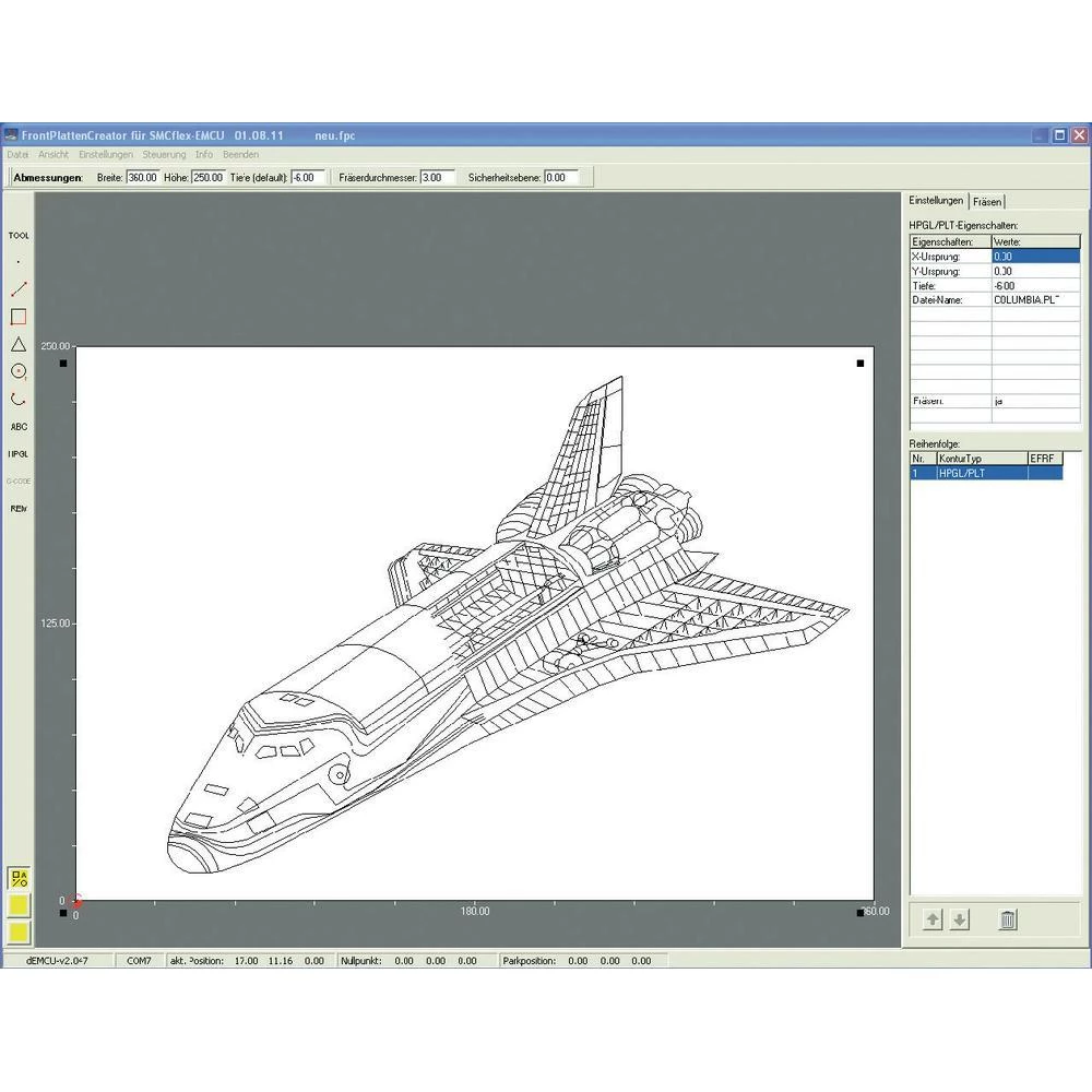 Programska oprema Emis FrontPlattenCreator fpc2012 slika