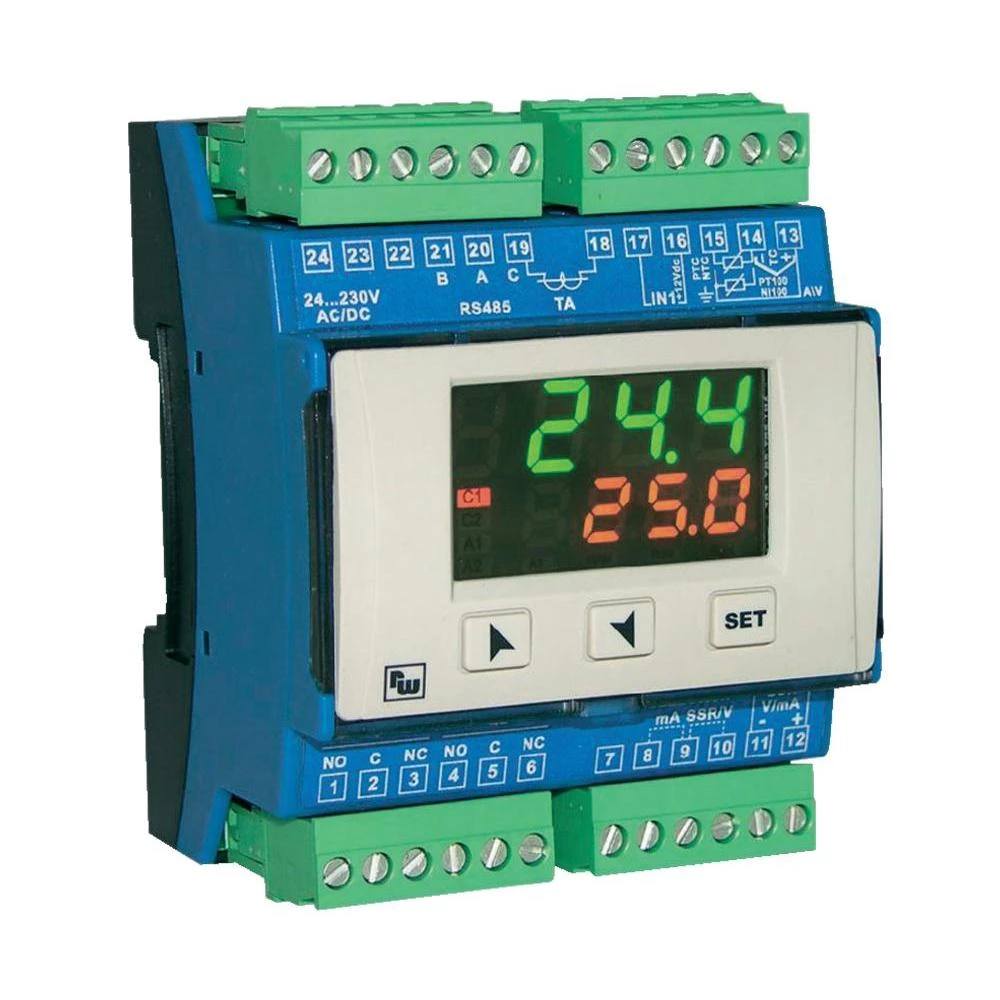 Univerzalni PID-regulator za vodilicu Wachendorff URDR URDR0001 24 - 230 V DC/AC slika