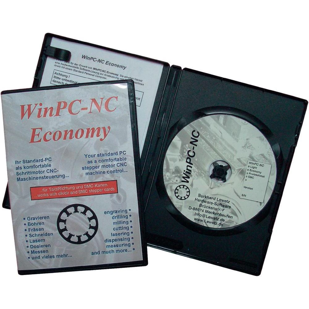 Prog. oprema za kontroliranjekoračnih motora V WINPC-NC ECONOMY slika