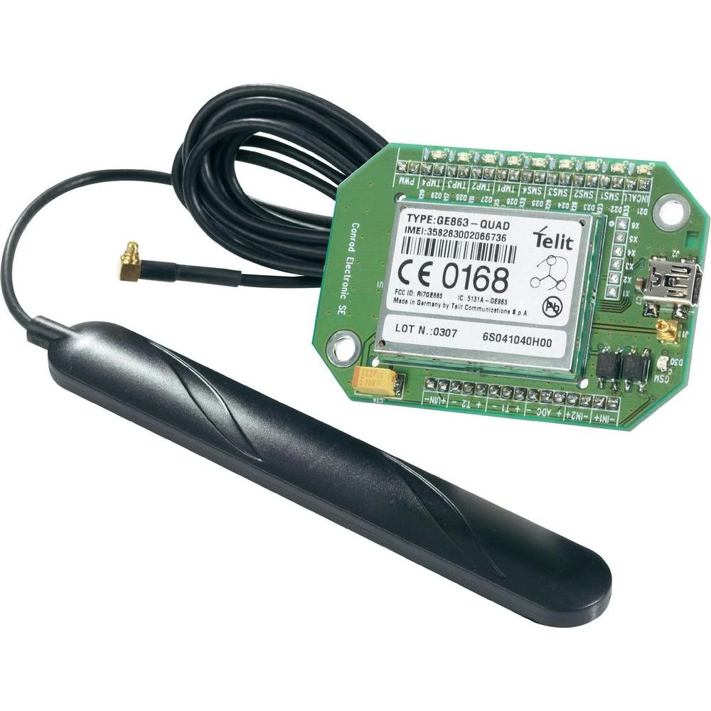 GSM-modul za daljinsko preklapljanje, mjerenje i alarmiranjeConrad GX106M slika