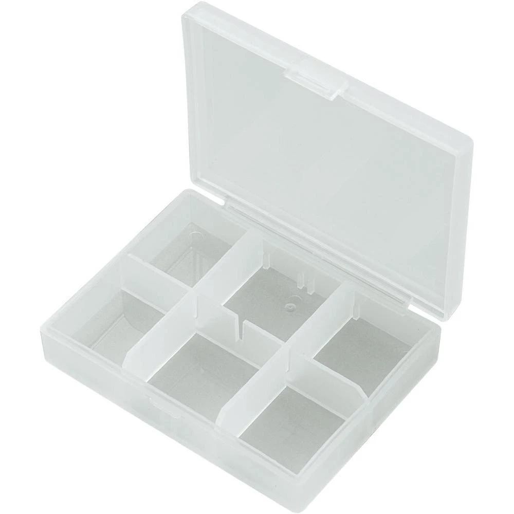 Prazna sortirna kutija s podesivim rasporedom, 84 x 63 x 20 mm, pretinci: maks. slika