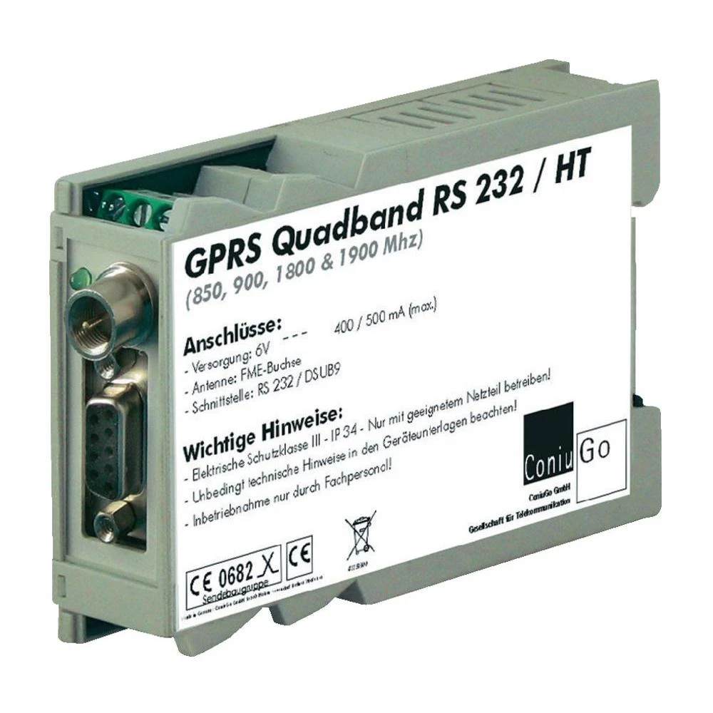 Četripojasni GPRS-/GSM-modem za DIN-letvu ConiuGo 700100180,5-6 V/DC oz. USB; RS slika