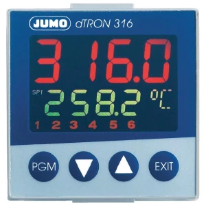 JUMO dTRON Kompaktni kontinuirani kontroler 110 - 240 V/AC slika