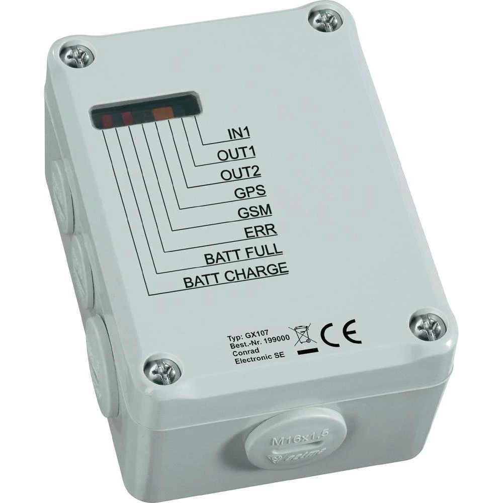 GSM-modul za daljinsko preklapljanje/alarmiranje Conrad GX107 slika