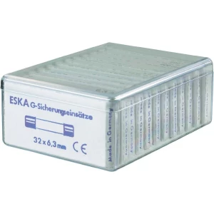 ESKA Sortiment osigurača 6,3 x 32 mm srednje spor sadržaj: 120 komada slika