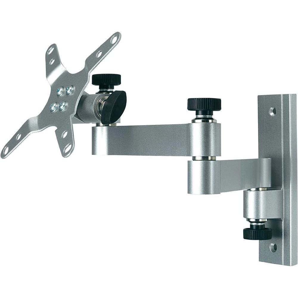 Zidni držač "Teleskop" 38 - 61cm za TFT/LCD monitor (15" -24"), srebrni slika