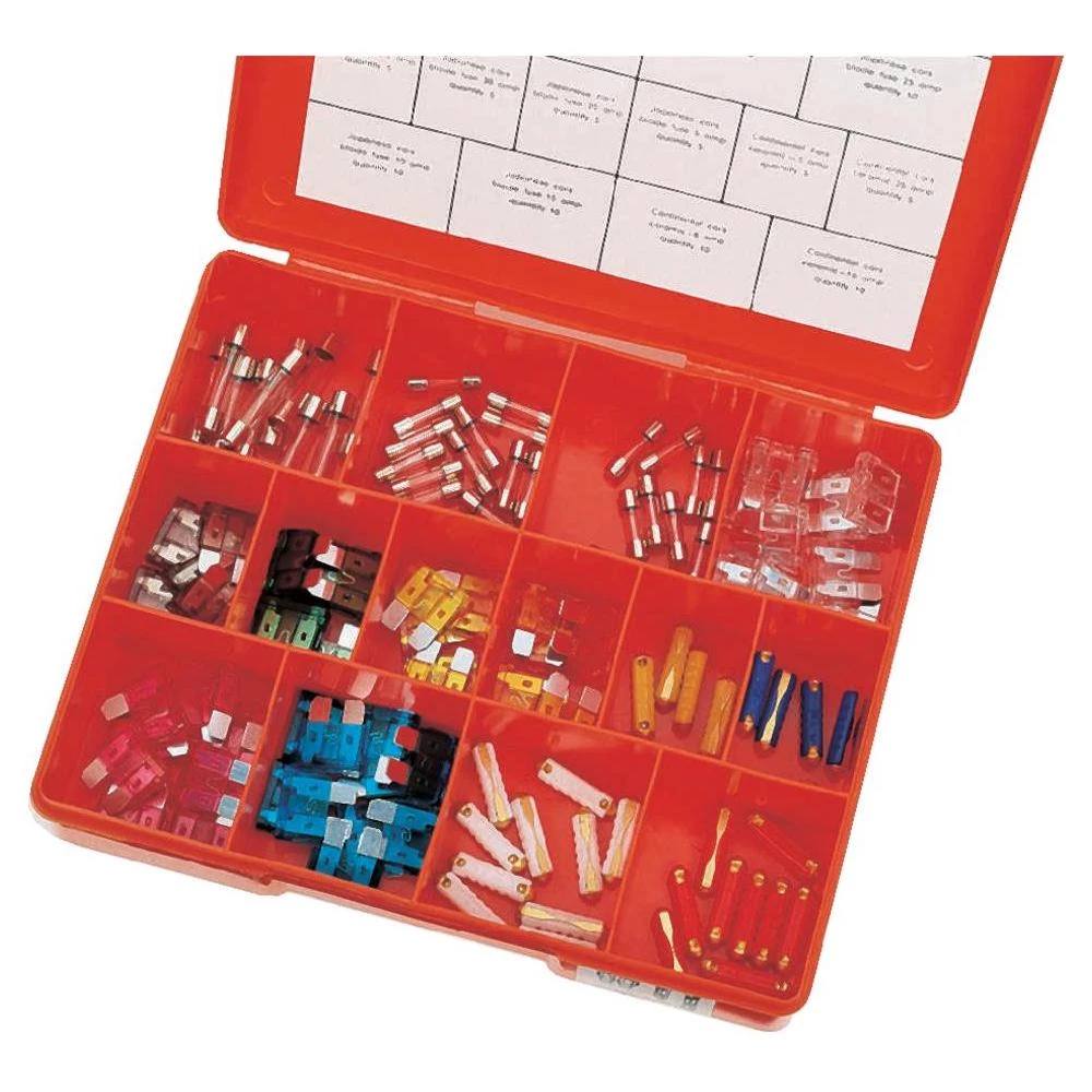 115 dijelova. Komplet osigurača slika