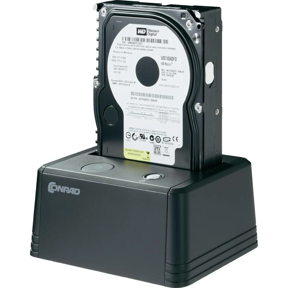Priključna stanica za tvrde diskove Conrad slika