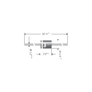 Ispravljačka dioda Diotec SB1250I(F)(AV) 12 A slika