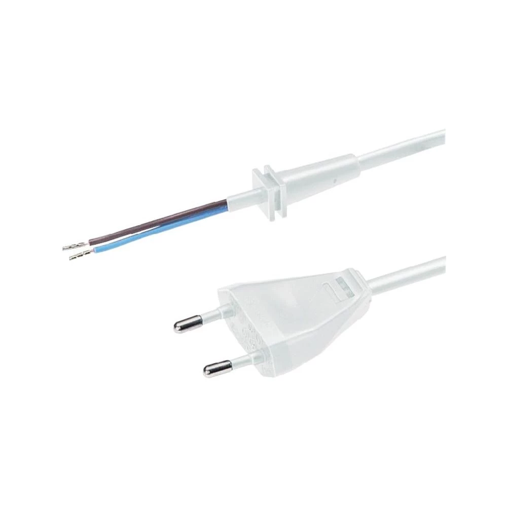 Euro kabal s zaštitnim obručem , bijeli slika