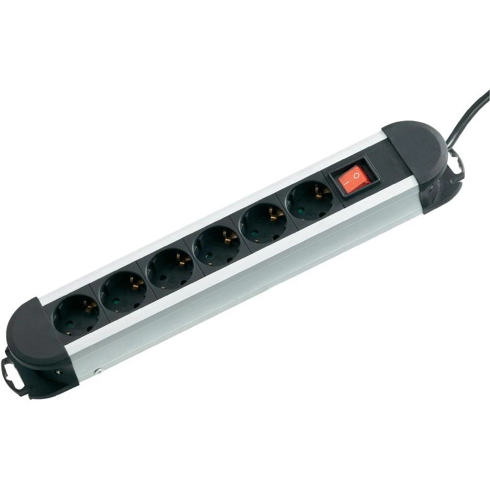 6-struka letva s utičnicama ialuminijskim profilom slika