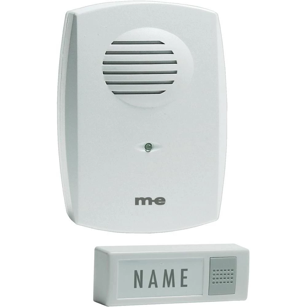 Komplet bežičnog zvona za vrata, priključenje na mrežno napajanje slika